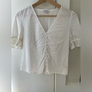 Eyelet top